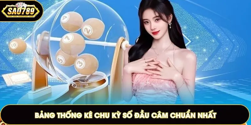 Bảng thống kê chu kỳ số đầu câm chuẩn nhất