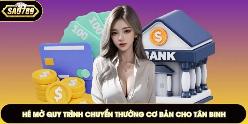 Hé mở quy trình chuyển thưởng cơ bản cho tân binh