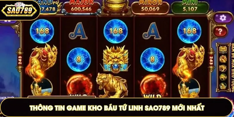 Thông tin game Kho Báu Tứ Linh Sao789 mới nhất