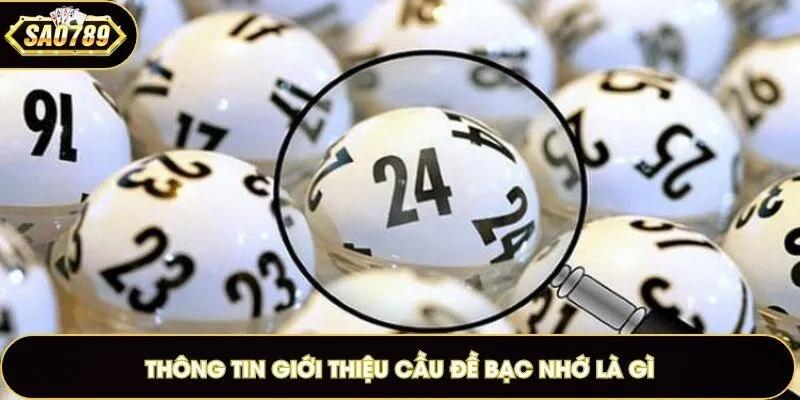 Thông tin giới thiệu cầu đề bạc nhớ là gì